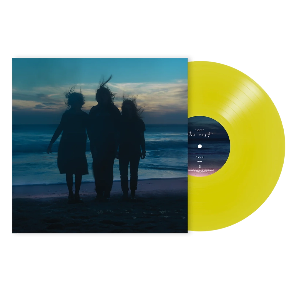 boygenius - the rest Exclusive Yellow Transparent 10” Vinyl